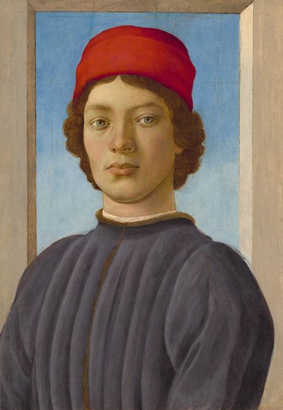 Portrait of a Youth, c. 1485 by Filippino Lippi