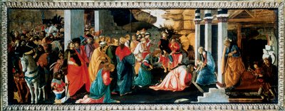 The Adoration of the Kings, c. 1470 by Filippino Lippi