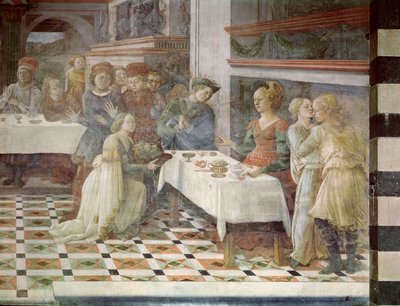 The Feast of Herod by Filippino Lippi