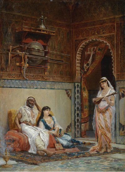 In a Harem by Filippo Baratti