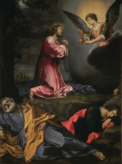 Christ in the Garden of Gethsemane by Filippo Tarchiani