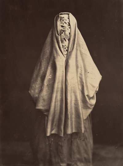 Turkish Woman in City Attire by Félix Bonfils