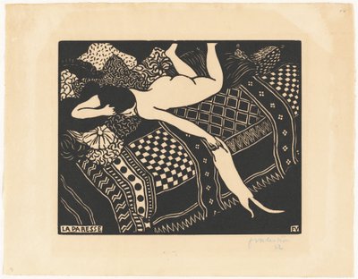 Laziness by Félix Vallotton