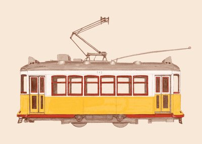 Lisbon - Tram by Florent Bodart