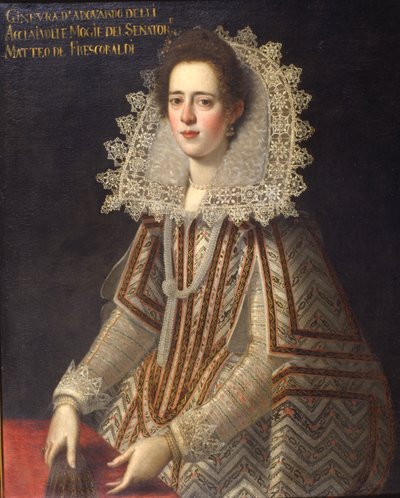 Portrait of Ginevra Frescobaldi by Florentine School