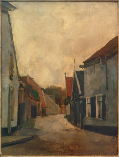 Street on Texel by Floris Verster