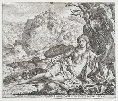 The Penitent Magdalen by Francesco Cozza