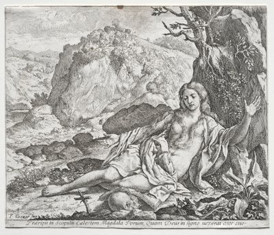 The Penitent Magdalen, 1650 by Francesco Cozza