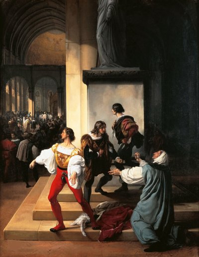 The Lampugnani Conspiracy by Francesco Hayez