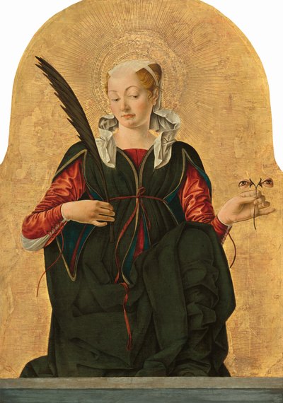 Saint Lucy by Francesco del Cossa