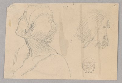 Two Sketches of a Woman