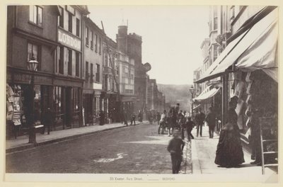 Exeter, Fore Street, 1860-94 by Francis Bedford