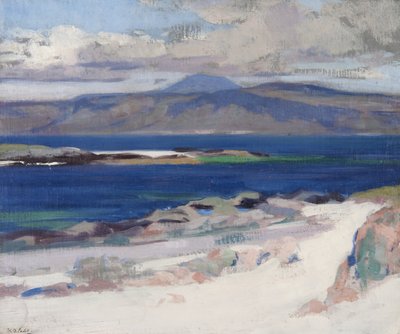 Ben More from Iona by Francis Campbell Boileau Cadell