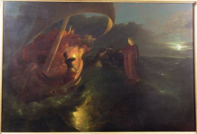 Christ Walking on the Sea of Galilee by Francis Danby