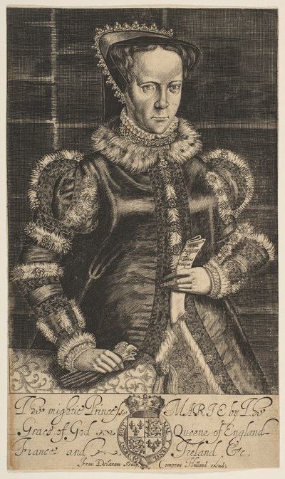 Mary I, Queen of England by Francis Delaram