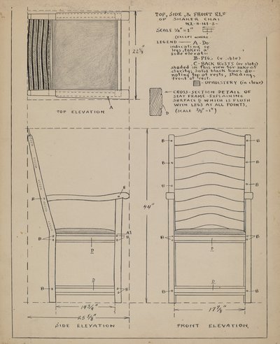 Chair by Francis Law Durand