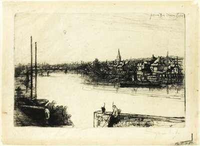 Battersea Reach by Francis Seymour Haden