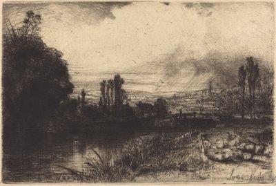 On the Test by Francis Seymour Haden