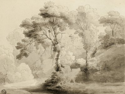 Wooded Landscape by Francis Towne