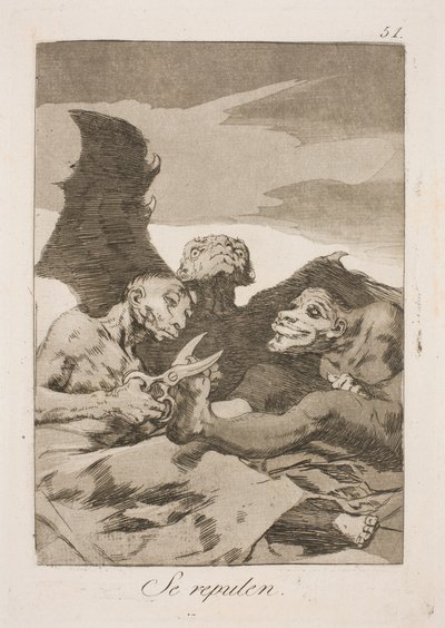 They Make Toilette by Francisco de Goya