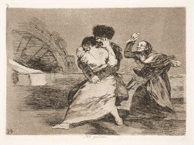 They Do Not Want (9) by Francisco de Goya