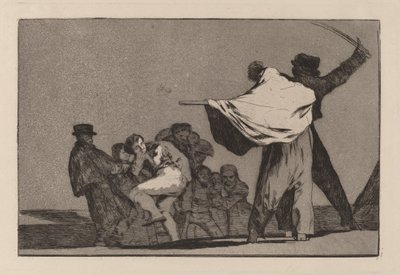 Well-Known Folly by Francisco de Goya
