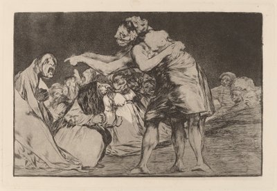 Disorderly Folly by Francisco de Goya