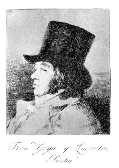 Self Portrait by Francisco de Goya