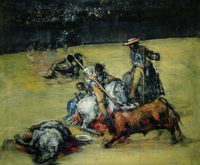 The Bullfight by Francisco de Goya