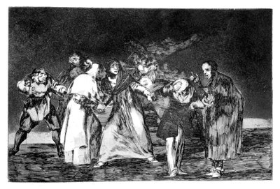 The Exhortations, 1819-1823 by Francisco de Goya