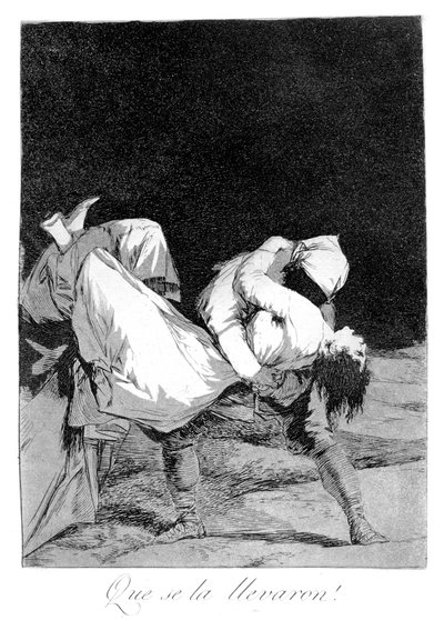 They Carried Her Off!, 1799 by Francisco de Goya