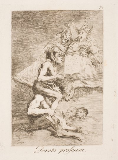Confession of Faith by Francisco de Goya