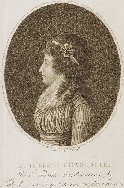 M. Therese Charlotte by Francois Bonneville