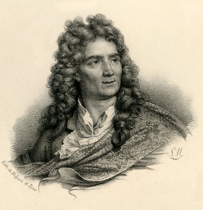 Boileau Despreaux by Francois Seraphin Delpech