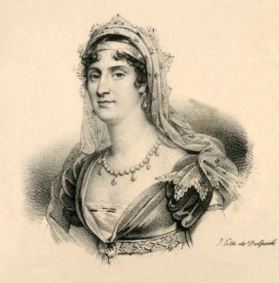 Elisa, Grand Duchess of Tuscany by Francois Seraphin Delpech