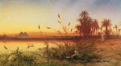 Pyramids from the Island of Roda by Frank Dillon