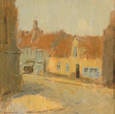 Village Street by Frank Edwin Scott