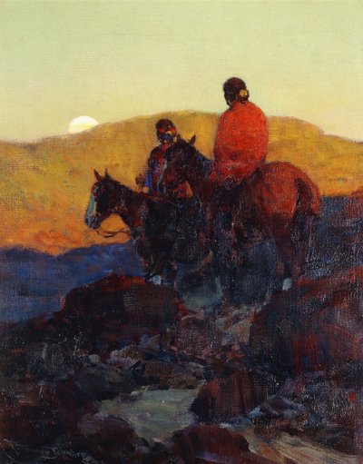 Sunset Glow by Frank Tenney Johnson