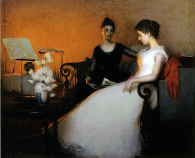 The Confidence by Frank Weston Benson