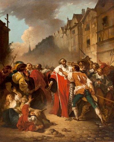 President Mole Manhandled by Insurgents, 1778-79 by François André Vincent