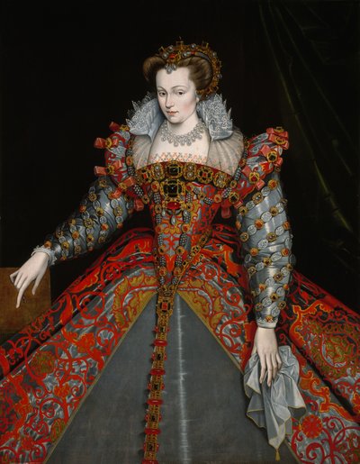 Portrait of Louise de Lorraine by François Clouet