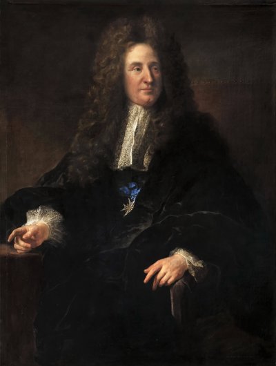 Portrait of Jules Hardouin-Mansart by François Troy de