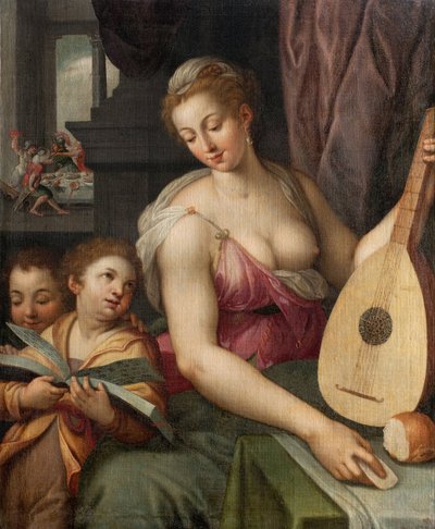 Allegory of Music by Frans Floris