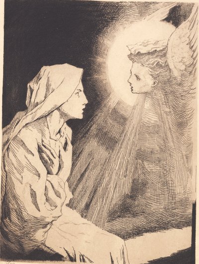 The Annunciation by Frans Schwartz