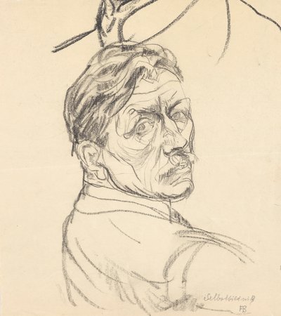 Self-Portrait by Franz Barwig d. Ä.