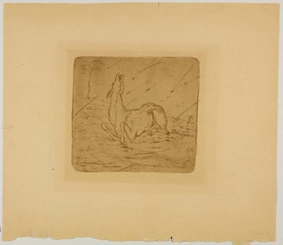 Dying Deer by Franz Marc