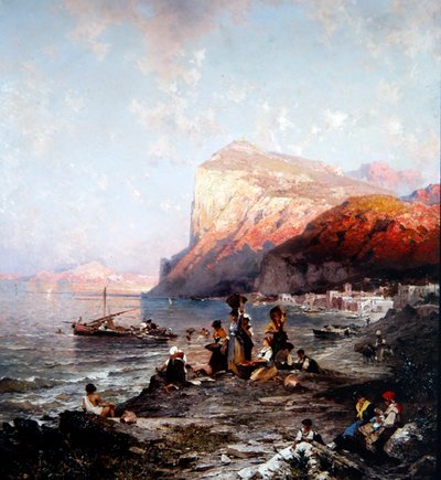 Capri by Franz Richard Unterberger