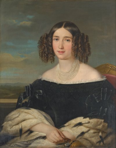 Countess Wilhelmine von Auersperg by Franz Schrotzberg