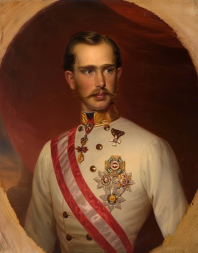 Emperor Franz Joseph I of Austria (1830-1916) by Franz Schrotzberg