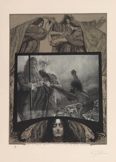 The Ring of the Nibelung by Franz Stassen